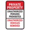 Signmission Safety Sign, 12 in Height, Aluminum, 24815 A-1218-24815 - alternate 1